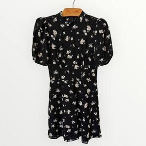 Reformation Maylin Floral Print Dress Size 4